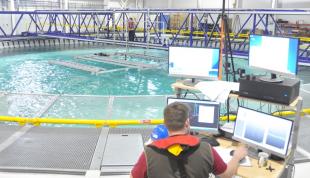 5 FloWave Project Engineer tests Exeter Farms tidal turbine array